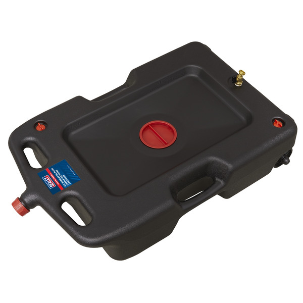 Sealey DRP09 Oil/Fluid Drain & Recycling Container with Wheels 57L