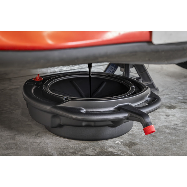 Sealey DRP39 Oil/Fluid Drain Pan & Recycling Container 11L