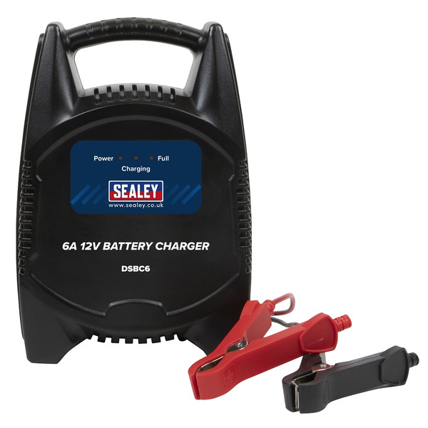 Sealey DSBC6 12V Battery Charger 6A 230V