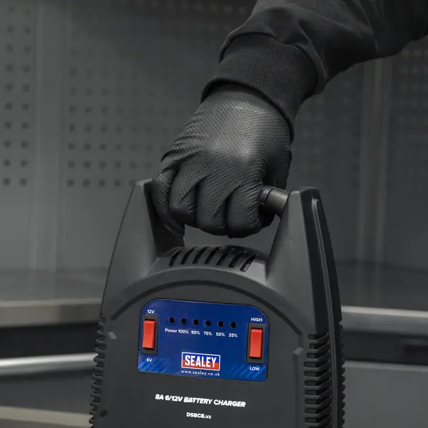 Sealey DSBC8 8A 6/12V Battery Charger 230V