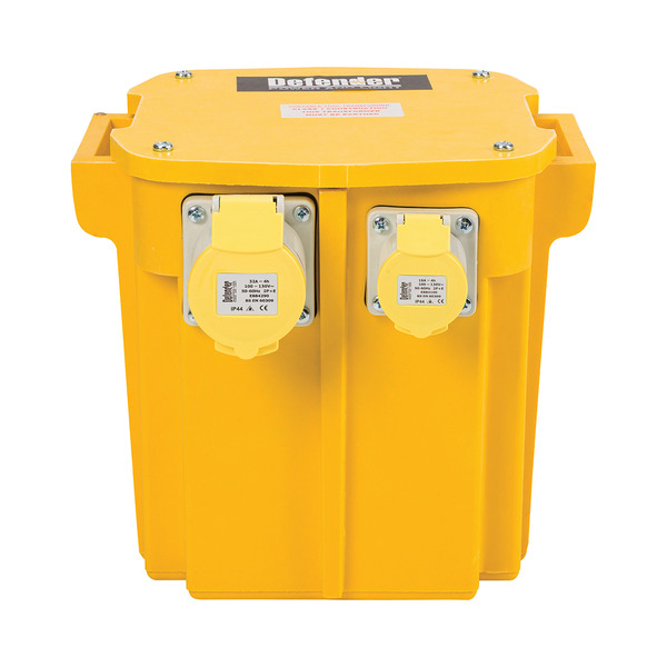 Defender E205042 5kVA Portable Transformer 16A / 32A - 110V