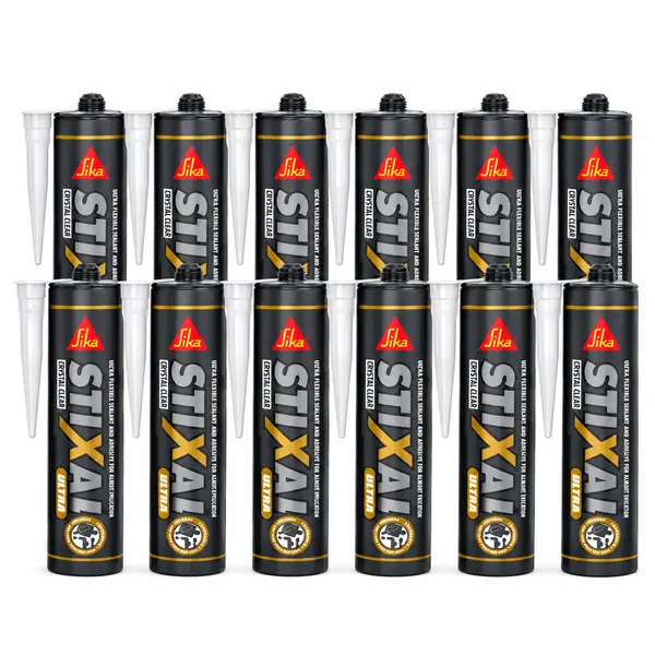 Sika 894816x12 Stixall Ultra Crystal Clear 300ml BOX OF 12