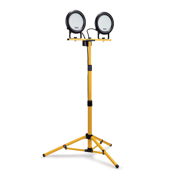 Defender E705625 DF4000 Twin Head LED Site Light - 110V