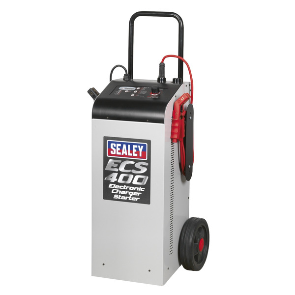 Sealey 12/24V Electronic Charger Maintainer/Starter 75/400A