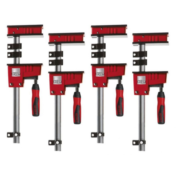 Bessey KRE30 Body Clamps 300mm 4 Pack