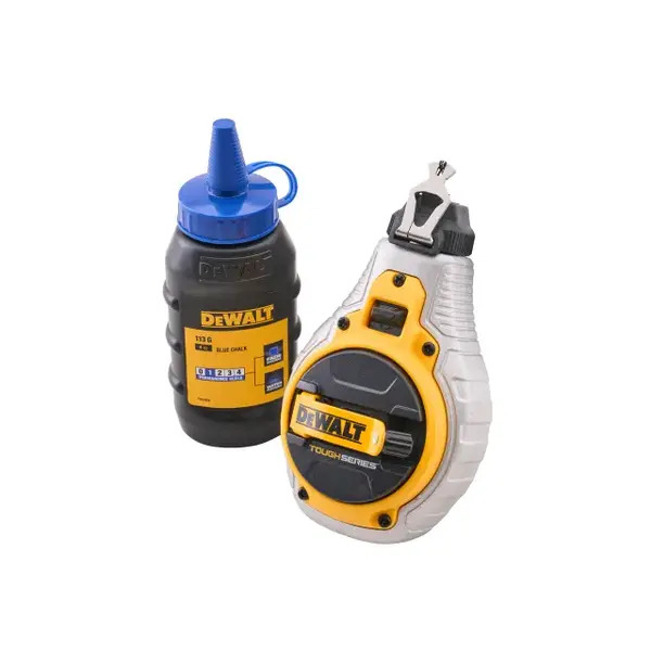 XMS26CHALK XMS DeWalt 30m (100ft) Chalk Line & Blue Chalk Set