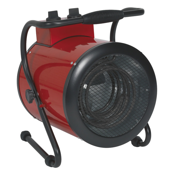 Sealey EH3001 Industrial Fan Heater with 2 Heat Settings 3kW/230V