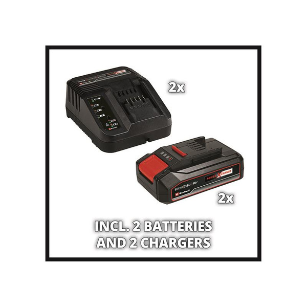 Einhell EINGECM3633K GE-CM 36/33 Li Power X-Change Lawn Mower 36V 2 x 2.5Ah Li-ion