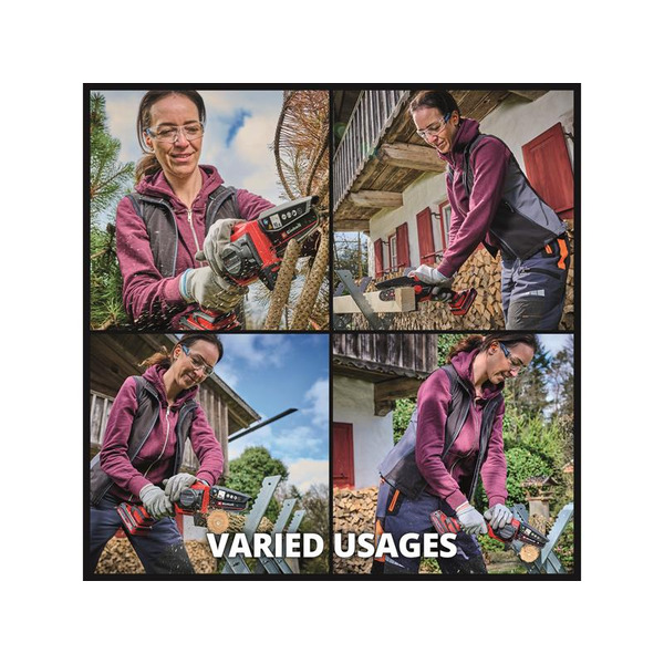 Einhell 4600043 GE-PS 18/15 Li BL-Solo Power X-Change Pruning Chain Saw 18V 1 x 2.5ah Battery