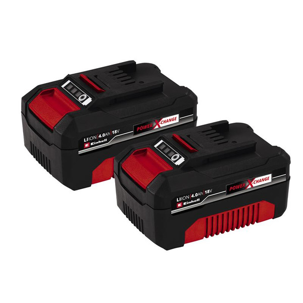 Einhell Power X-Change Battery Twin Pack 18V 4.0Ah Li-ion