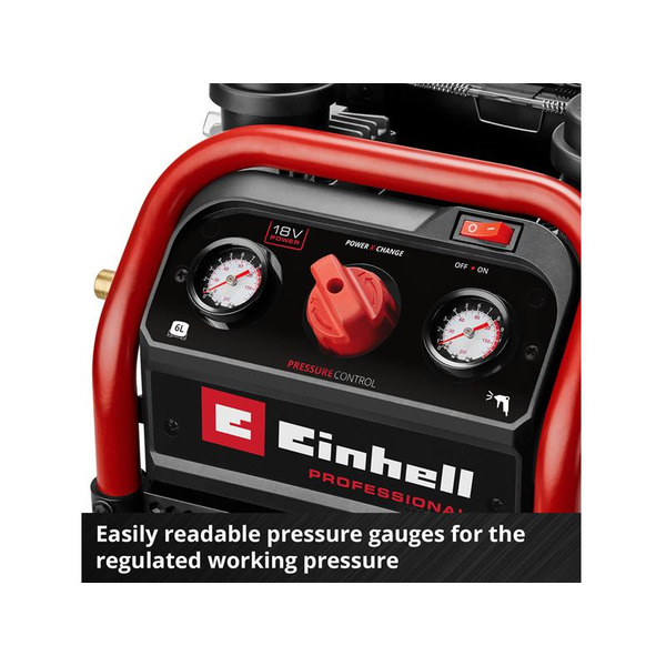 Einhell EINSILENZO6N SILENZZO 18/160 PROFESSIONAL Air Compressor 18V Bare Unit
