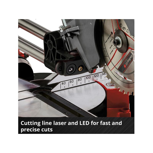Einhell TE-SM 36/210 Li-Solo Power X-Change Sliding Mitre Saw 18V Bare Unit