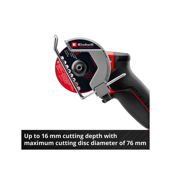 Einhell EINTPCO1876N TP-CO 18/76-C Li BL - Solo PROFESSIONAL Cut-Off Grinder 76mm 18V Bare Unit