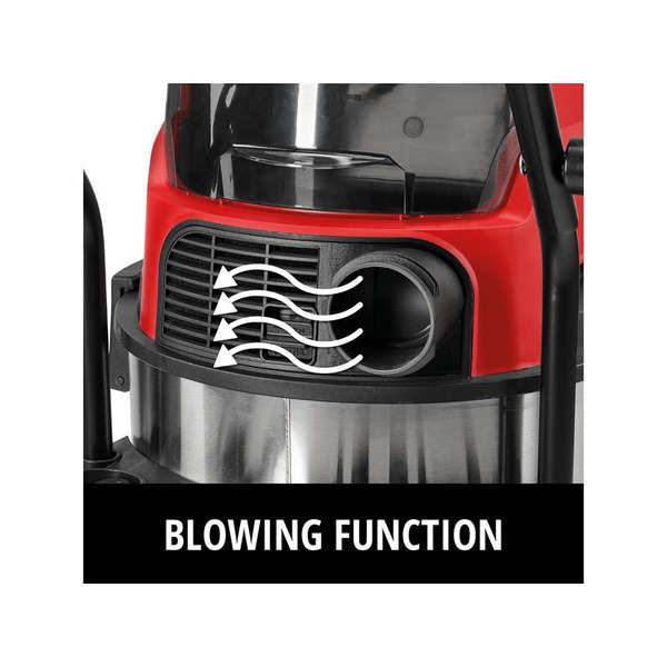 Einhell EINTPVC3630N TP-VC 36/30 S Auto-Solo PRO Wet/Dry Vacuum Cleaner 36V (2x18V) Bare Unit