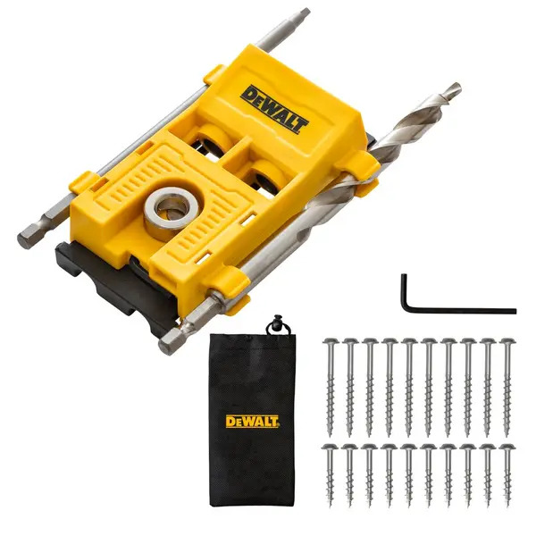 DEWALT DXPJ002E Twin Pro Pocket Hole Jig With Bag