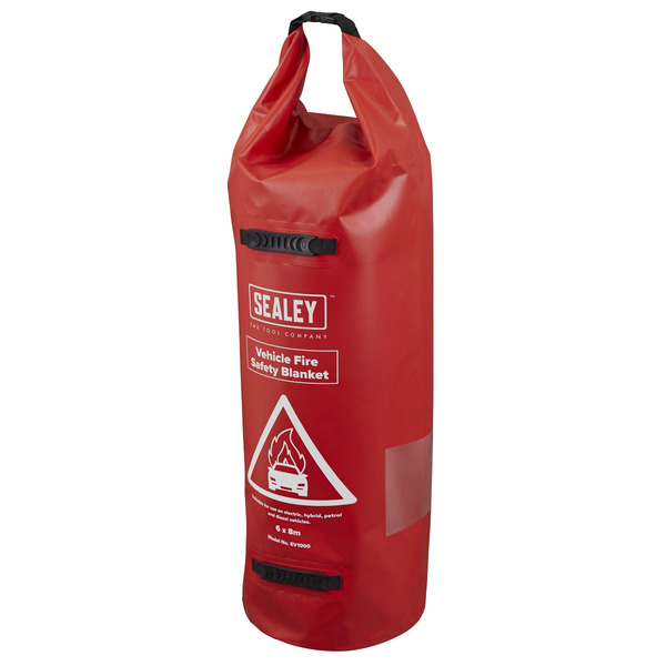 Sealey Vehicle Fire Safety Blanket - PU Coated 6 x 8m