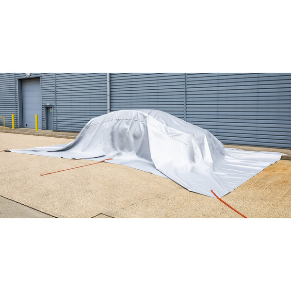 Sealey EV500 Vehicle Fire Safety Blanket - Silicone Coated 6 x 8m
