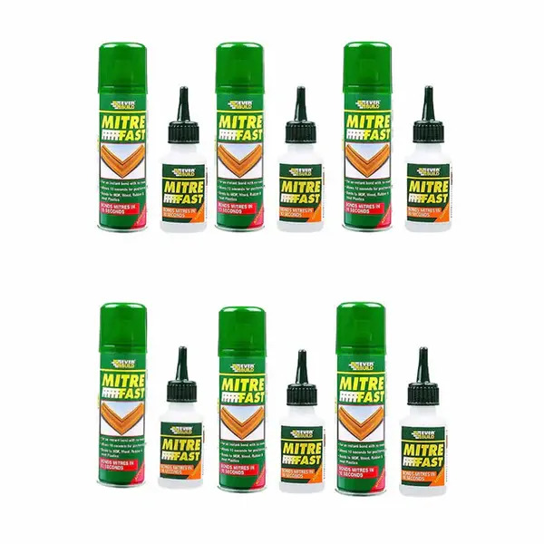 Everbuild 462029x6 MITRE FAST Bonding Kit Industrial - x6