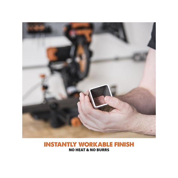 Evolution EVLR255SMDBL R255SMS-DB+ Multi-Material Sliding Mitre Saw 255mm 1600W 110V