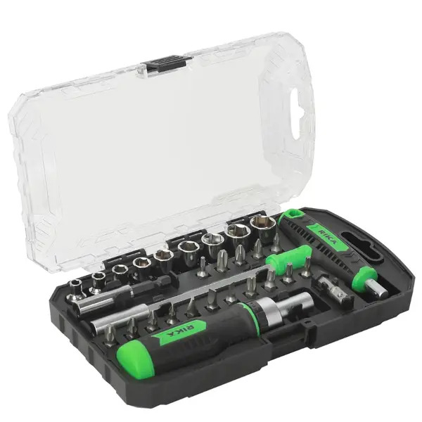 Rika RDRI029 Rikä 29-Piece Professional Ratchet Screwdriver and Bit Set
