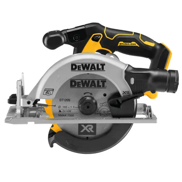 DeWalt DCS565N 18V XR Cordless Brushless 165mm Circular Saw With 1 x 5.0Ah Battery