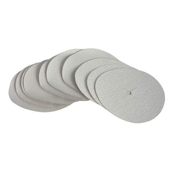 Faithfull Paper Sanding Disc 6 x 125mm Assorted (Pack 10)