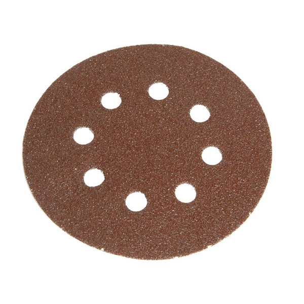 Faithfull Hook & Loop Sanding Disc DID3 Holed 125mm Very Fine (Pack 5)