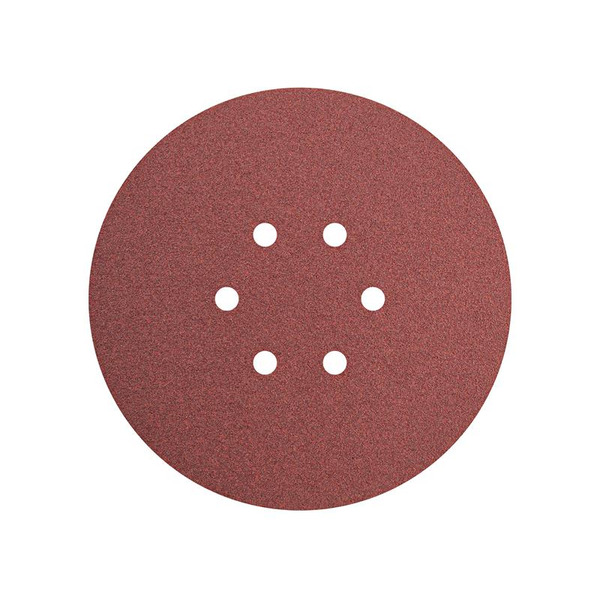 Faithfull Hook & Loop Sanding Disc DID2 Holed 150mm Coarse (Pack 5)