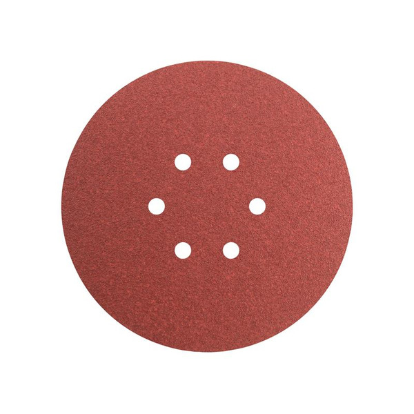 Faithfull Hook & Loop Sanding Disc DID2 Holed 150mm Medium Fine (Pack 5)