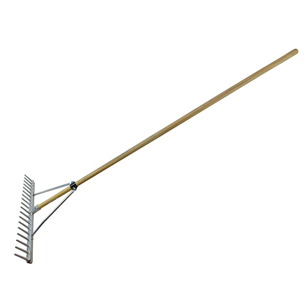 Faithfull Aluminium Landscape Rake Complete With Handle