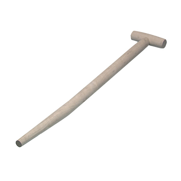 Faithfull Ash T-Handle Bent Taper 71cm (28in)