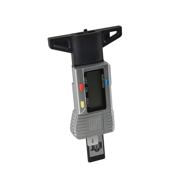 Faithfull FAIAUDEPTH Tyre Depth Gauge Digital Readout 0-25mm