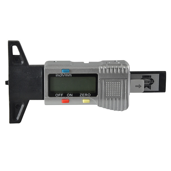 Faithfull FAIAUDEPTH Tyre Depth Gauge Digital Readout 0-25mm