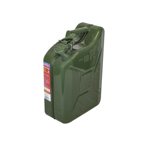 Green Steel Jerry Can 10 litre