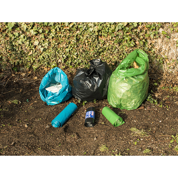 Faithfull Blue Heavy-Duty Rubble Sacks (Roll 10)