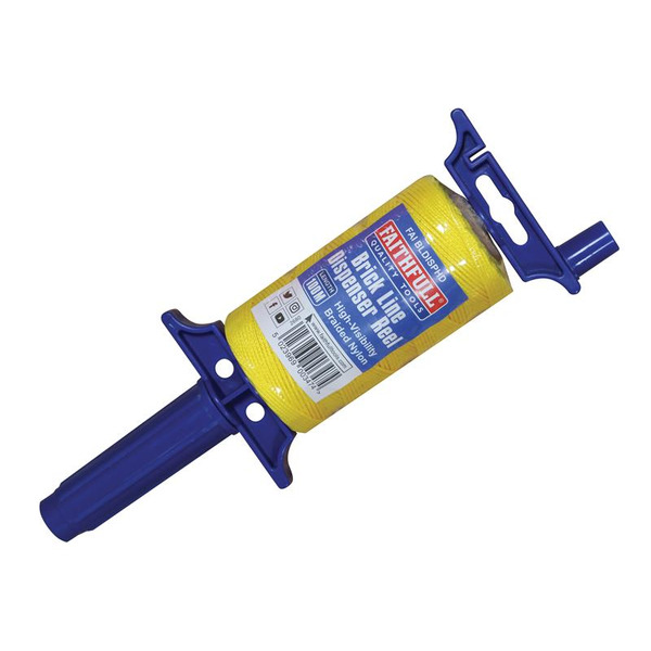 Faithfull Brick Line Dispenser Reel with Hi-Vis Line 100m (330ft)