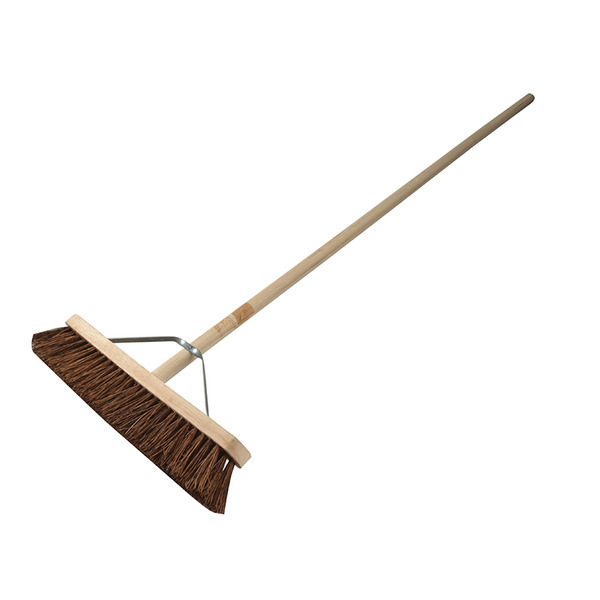 Stiff Bassine Broom 450mm (18in) + Handle & Stay