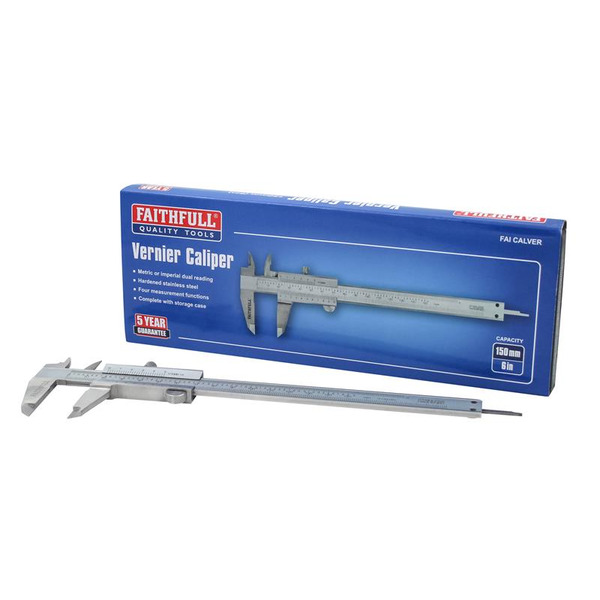 Faithfull FAICALVER Vernier Caliper 150mm (6in)