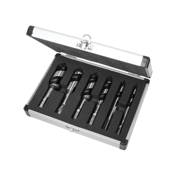 Stubby Combination Wood Auger Bit Set, 6 Piece