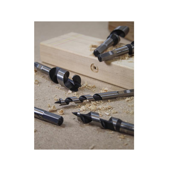 Stubby Combination Wood Auger Bit Set, 6 Piece