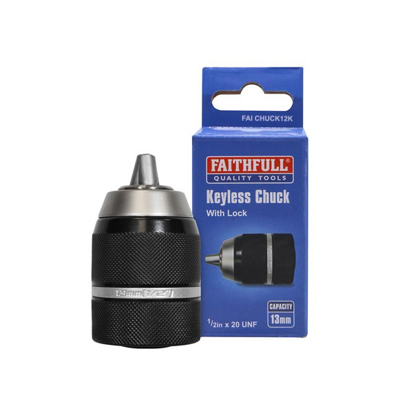 Chuck Keyless Impact 13mm Capacity 1/2 x 20 UNF