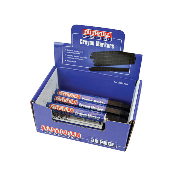 Crayon Marker Black (CDU 30)