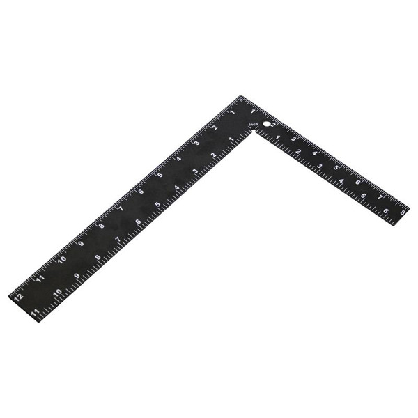 Faithfull Black Steel Roofing Square 200 x 300mm (8 x 12in)