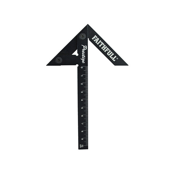 Faithfull FAICSQ10CNC Prestige Centre Finder Gauge Black Aluminium 100mm