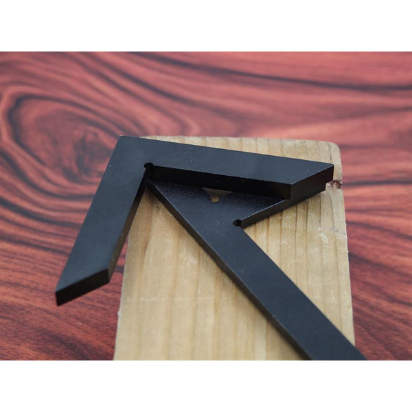 Prestige Centre Finder Gauge Black Aluminium 100mm
