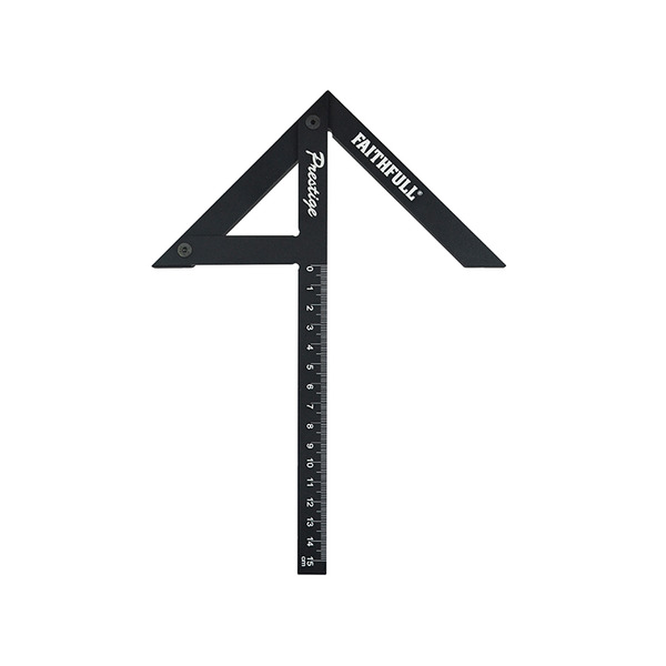 Prestige Centre Finder Gauge Black Aluminium 150mm