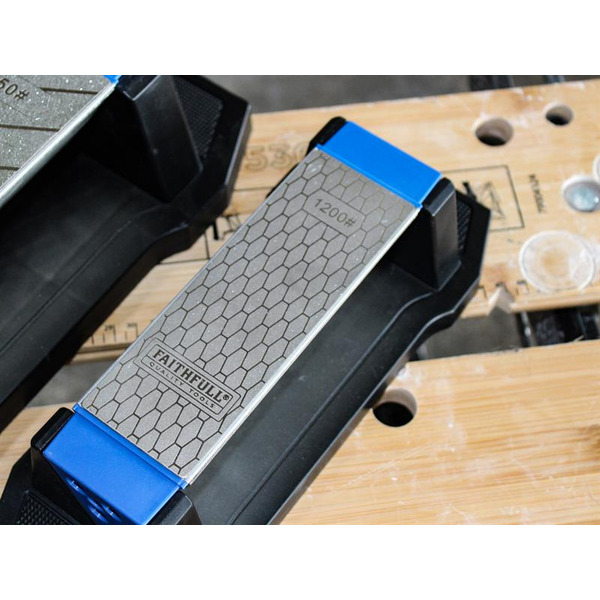 Faithfull FAIDWTRI150 Diamond Sharpening Tri-Stone 400, 1000 & 1200G
