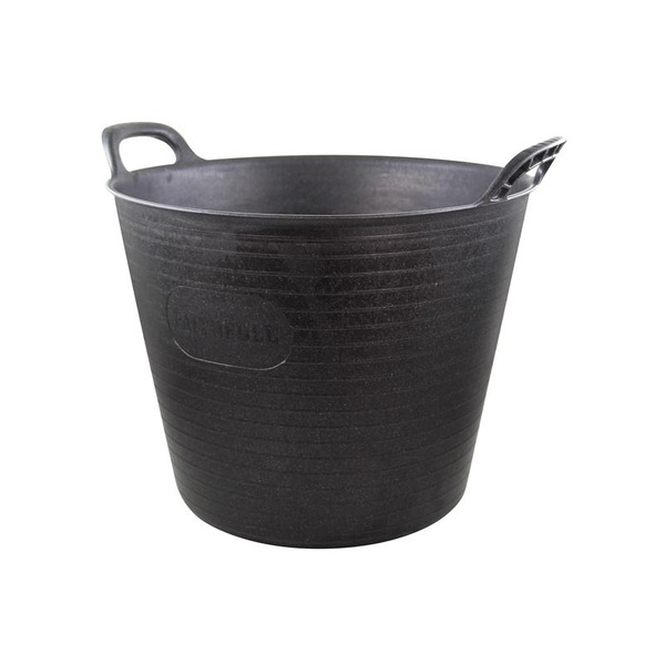 Faithfull Eco Flex Tub 25 litre - Recycled Black