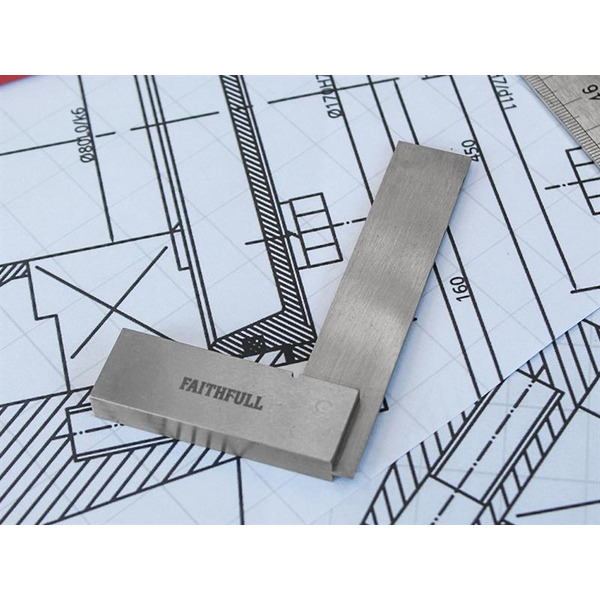 Faithfull Engineer's Square 75mm (3in)