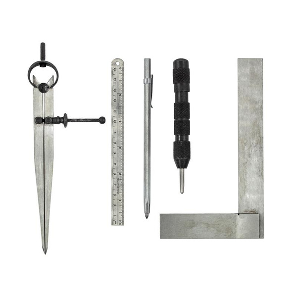 Faithfull FAIESMEASKIT Marking and Measuring Set, 5 Piece